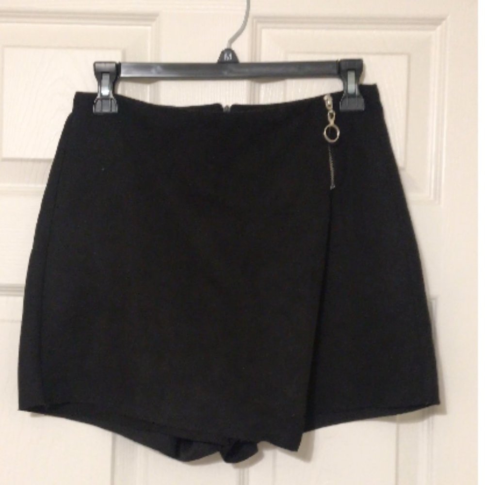 Black skirt with shorts